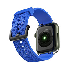 Kellarihm Hurtel Y Apple Watch 7/SE (41/40/38mm), sinine