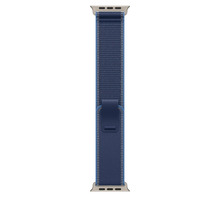 Apple Watch 49mm Blue/Bright Blue Trail Loop, naturaalne titaan
