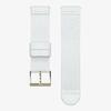 Kellarihm Suunto 20mm Braided White/Gold, SS050375000