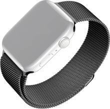 Kellarihm Fixed Mesh Apple Watch 42/44/45/46/49 mm, must, FIXMEST-434-BK