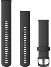 Kellarihm Garmin Quick Release, 20 mm, must/slate