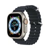 Dux Ducis Ocean Wave silikoonrihm Apple Watch 38/40/41 mm, grafiit