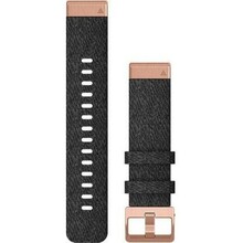 Garmin QuickFit 20mm kellarihm, must/roosa kuld