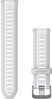 Garmin Quick Release 20 mm, silikoon, hall/valge kivi