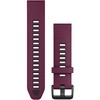 Garmin QuickFit 20, 010-13391-04, silikoonrihm, merlot/graphite