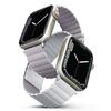 Uniq Revix magnetiline rihm Apple Watch 1/2/3/4/5/6/7/8/9/SE/SE2/Ultra/Ultra 2, lilla-valge, 42/44/45/49mm