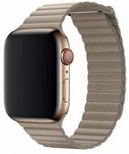 Kellarihm Devia Elegant Leather Loop, 44mm, stone