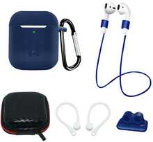 Hurtel silikoonümbriste komplekt AirPods 2 / AirPods 1, roosa