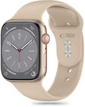 Tech-Protect silikoonist rihm Apple Watch 4/5/6/7/8/9/SE/Ultra 1/2 (42/44/45/49 mm), pruun