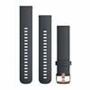 Garmin Quick Release kellarihmad, 20 mm, sinine graniit/roosakuldne