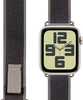Obal:Me tekstiilrihm Apple Watch 42-49mm M-L, hall/roheline