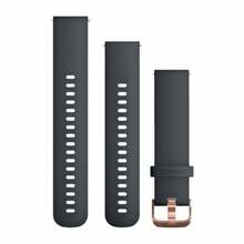 Garmin Quick Release kellarihmad, 20 mm, sinine graniit/roosakuldne