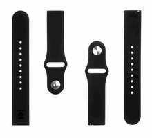 Kellarihm Tactical 432 Silicone Band, must, 20mm