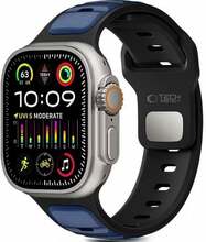 Kellarihm Tech-Protect IconBand Line Apple Watch 44/45/46/49mm, must/sinine