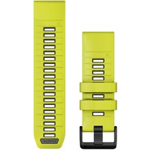 Garmin QuickFit 26, 010-13393-08, kollane/must silikoonrihm