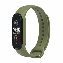 OEM silikoonrihm Xiaomi Mi Band 5/6/7, roheline (08)