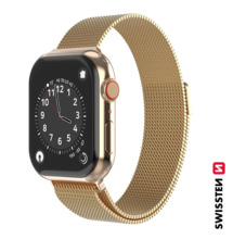 Kellarihm Swissten Metal Strap, 42/44 mm, kuldne