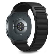 Tech-Protect Nylon Pro kellarihm Samsung Galaxy Watch 40/44/46 mm, must