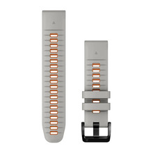 Garmin Quickfit 22 mm kellarihm, uduhall / oranž silikoon