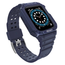 Kellarihm Hurtel Protect Strap Band, Apple Watch 42/44/45mm, sinine