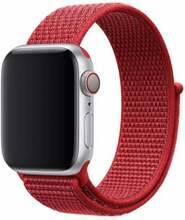 Kellarihm Devia Deluxe Sport Loop, Apple Watch 41mm/40mm/38mm, punane