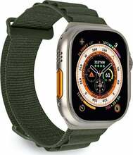 Kellarihm Puro Extreme Band Apple Watch 4/5/6/7/SE/8/Ultra 44/45/49mm, tumeroheline