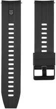 Tactical Quick Release silikoonrihm 22mm, must