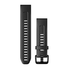 Garmin QuickFit 20mm must silikoonrihm