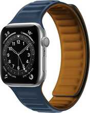 Hurtel magnetkinnitusega rihm Apple Watch 7/8/9 41mm, sinine