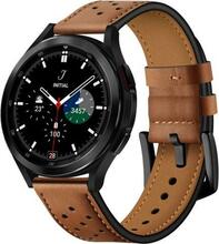 Tech Protect nahast rihm Samsung Galaxy Watch 4 (40/42/44/46 mm), pruun