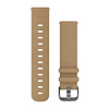 Garmin Quick Release Bands 010-12691-04, 20 mm, Tan Suede