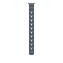 Apple Watch 49mm Anchor Blue Ocean Band Extension, Natural Titanium Finish