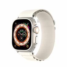 Dux Ducis GS Series nailonrihm Apple Watch 38/40/41mm, valge