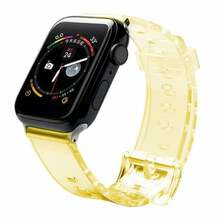 Fusion Accessories silikoonrihm, kollane, 38/40/41mm