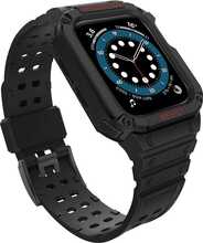 Hurtel Apple Watch rihm, 38/40/41 mm, must