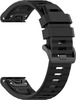 Fixed silikoonrihm Garmin QuickFit 22mm, must, FIXSST-QF22MM-BK