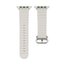 Connect Watch 42/44/45 mm mereline nahast kellarihm Starlight