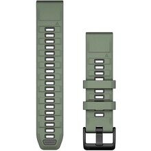 Garmin QuickFit 22, silikoonist kellarihm, Willow/Graphite