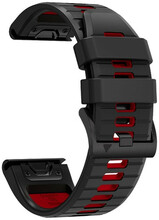 Kellarihm Tech-Protect IconBand Pro Garmin fenix 3/5X/3HR/5X Plus/6X/6X Pro/7X, must/punane