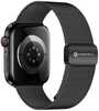 Forcell F-Design FA14 magnetiline roostevabast terasest rihm Apple Watch 42/44/45/49 mm, must