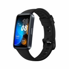 Fixed silikoonrihm Huawei Band 8/9/10, must, FIXSSTB-1183-BK
