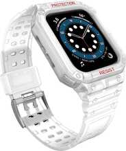 Kellarihm Hurtel Apple Watch 42/44/45 mm, valge