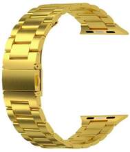 Kellarihm Swissten Metal Band Apple Watch 42/44/45/49mm, kuldne