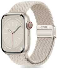 Tech-Protect NylonMag rihm Apple Watch 3/4/5/6/7/8/9/SE (38/40/41 mm), kreemjas