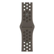 Kellarihm Apple 41mm Midnight Olive Gray/Cargo Khaki Nike Sport Band - Regular, ML873ZM/A