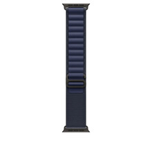 Kellarihm Apple Watch 49mm Navy Alpine Loop, suur, must titaanviimistlus