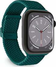 Kellarihm Puro Loop Band, Apple Watch 42/44/45/49mm, tume roheline