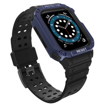 Kellarihm Hurtel Protect Strap Band, Apple Watch 7/6/5/4/3/2/SE (45/44/42mm), must
