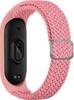 Beline Textile rihm Mi Band 5/6/7, roosa