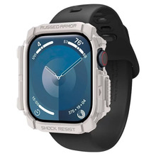 Spigen Rugged Armor rihm Apple Watch 10 46mm, beež